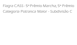 Flagra CASS - 5º Prêmio Marcha, 5º Prêmio Categoria Potranca Maior - Subdivisão C
